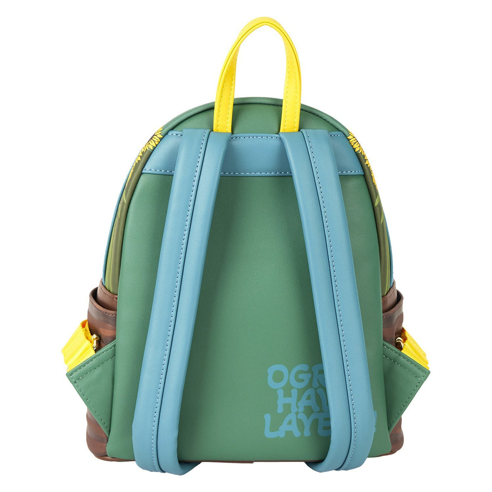 Loungefly Dreamworks Shrek & Donkey Sunflower Field Mini Backpack