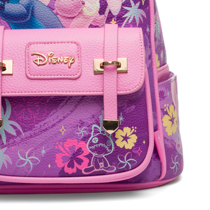 WondaPop Disney Stitch and Angel 11" Mini Backpack
