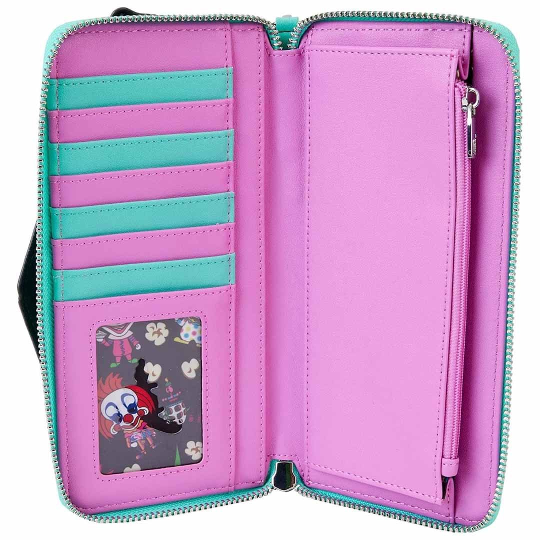 Loungefly MGM Killer Klowns From Outer Space Zip-Around Wristlet