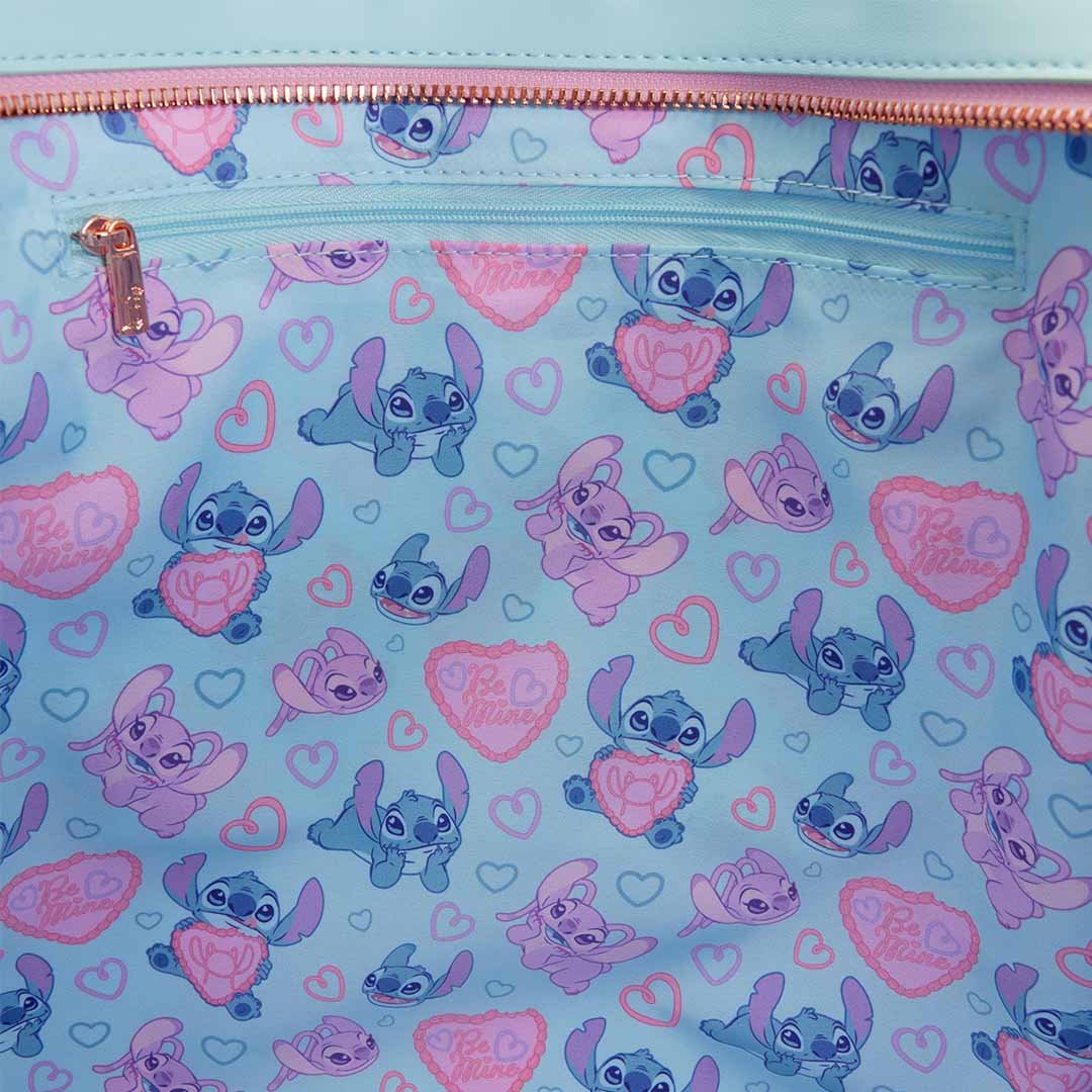 Loungefly Disney Lilo &amp; Stitch True Love Tote Bag