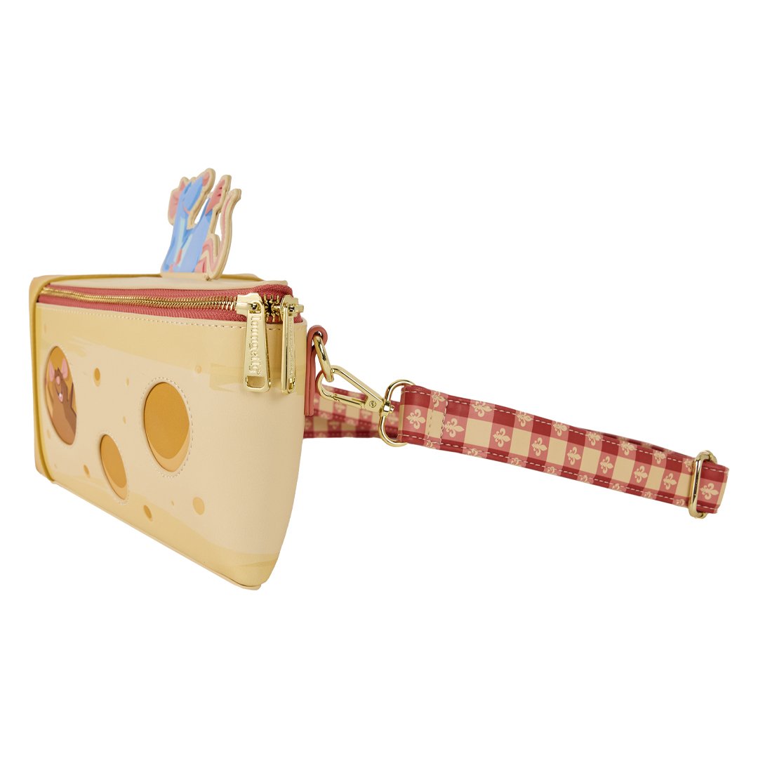 Loungefly Pixar Ratatouille Remy &amp; Emile Cheese Figural Crossbody Bag