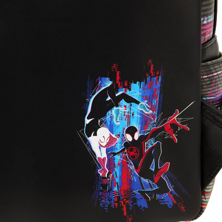 Loungefly Marvel Across the Spiderverse Lenticular Mini Backpack