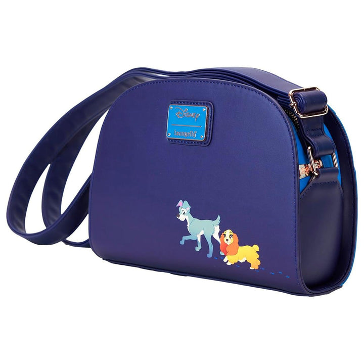 Loungefly Disney Lady and the Tramp 70th Anniversary Crossbody