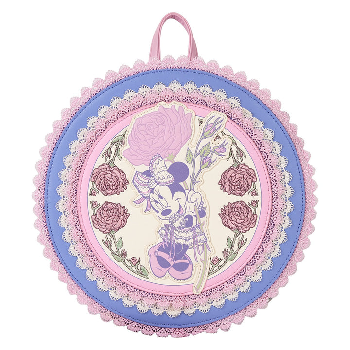 Loungefly Disney Minnie Floral and Lace Mini Backpack