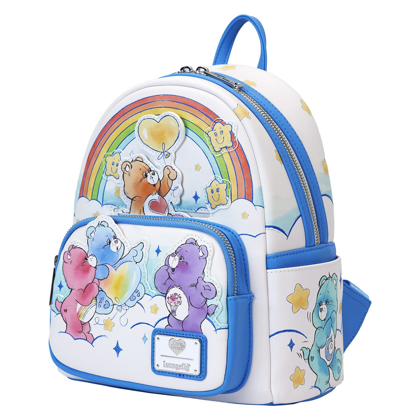 Loungefly Care Bears Care-A-Lot Rainbow Mini Backpack