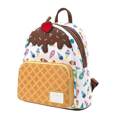 Loungefly Disney Princess Ice Cream Mini Backpack - Side View