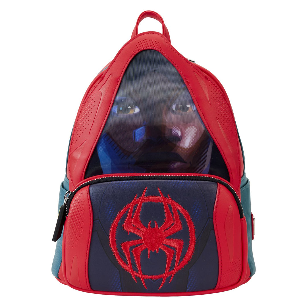 Loungefly Marvel popular Spider-Man Suit Mini Faux Leather Backpack