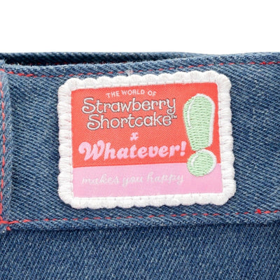 Whatever Makes You Happy Strawberry Shortcake Denim Tote Bag