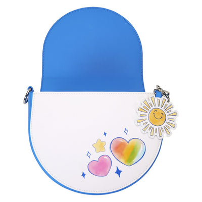 Loungefly Care Bears Care-A-Lot Rainbow Handle Crossbody Bag