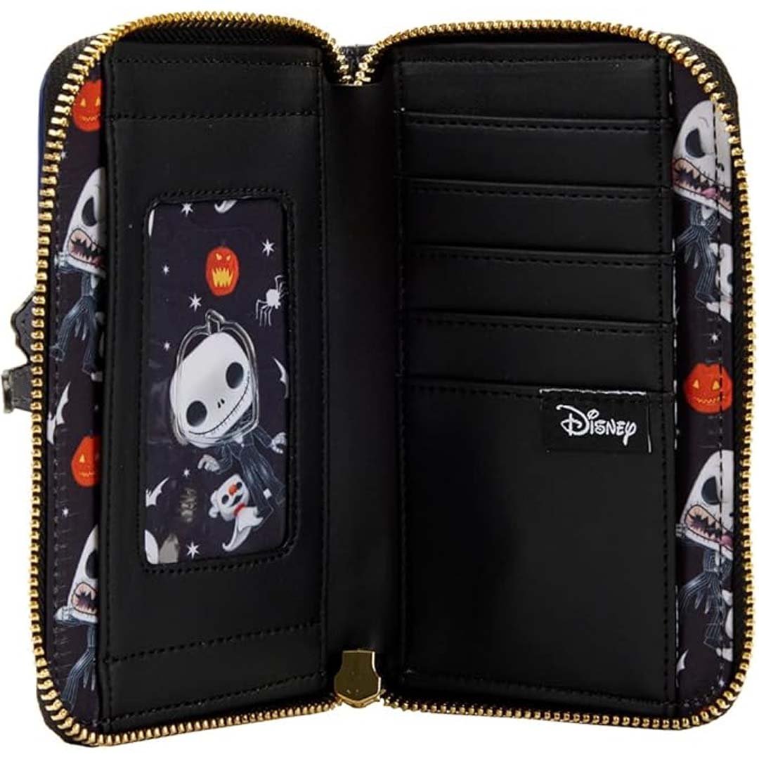 Funko Pop! by Loungefly Disney Nightmare Before Christmas Jack Skellington Zip-Around Wallet