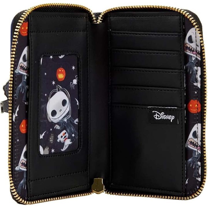 Funko Pop! by Loungefly Disney Nightmare Before Christmas Jack Skellington Zip-Around Wallet