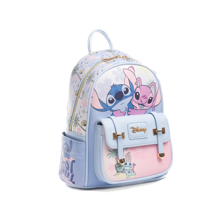 Wondapop Disney Lilo And Stitch Beach Daze Always 11" Vegan Leather Mini Backpack