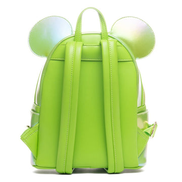 Loungefly Disney The Minnie Mouse Classic Series Mini Backpack: Emerald Iridescent  - 707 Street Exclusive