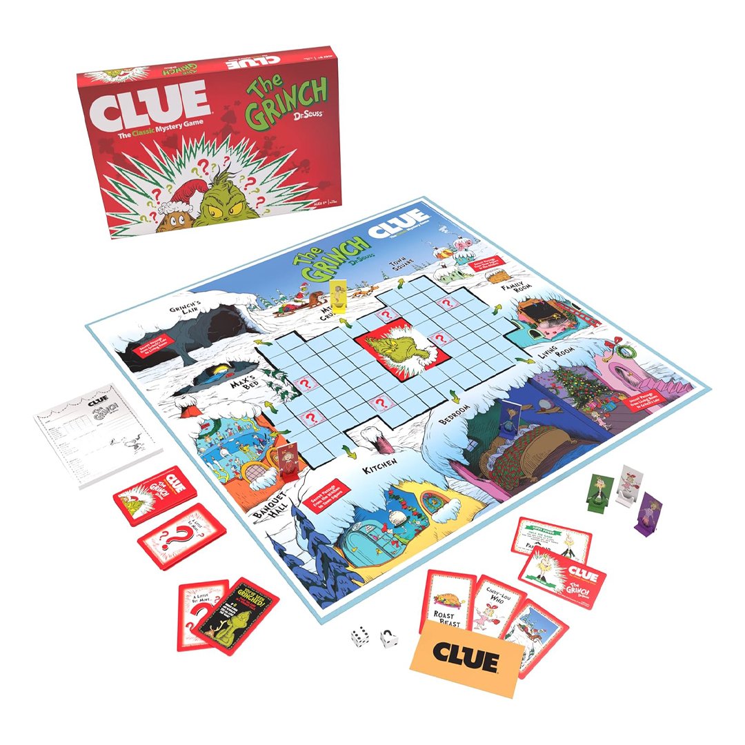 Hasbro Clue: The Grinch