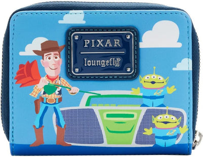 Loungefly Disney Pixar Moment Toy Story Jessie and Buzz Zip-Around Wallet