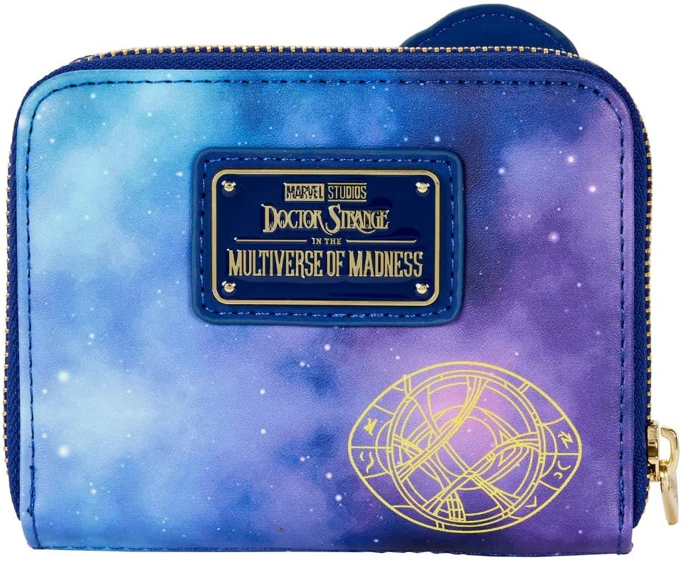 Loungefly Marvel Dr. Strange Glow in the Dark Zip-Around Wallet