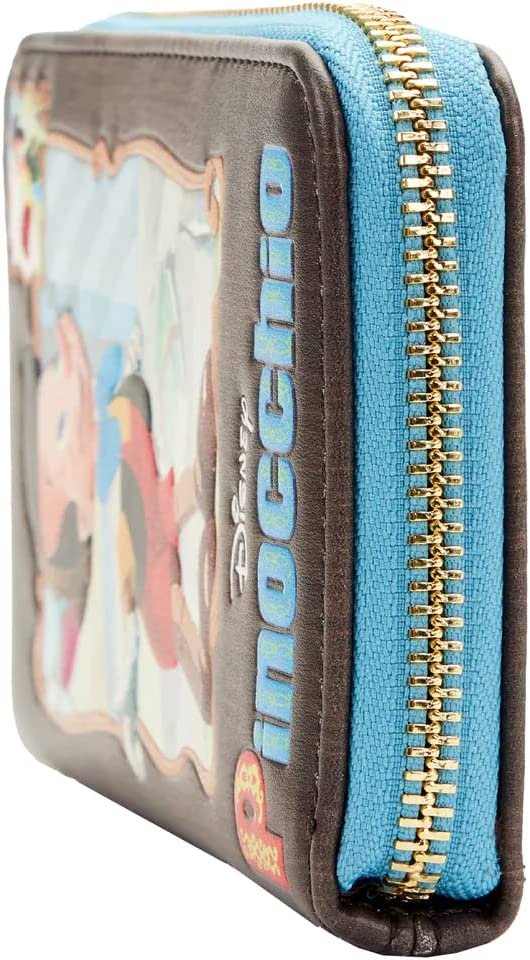 Loungefly Disney Pinocchio Book Zip-Around Wallet