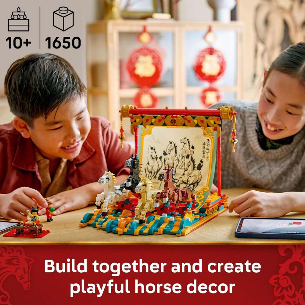LEGO Spring Festival Gallopin Horses Canvas (80119)