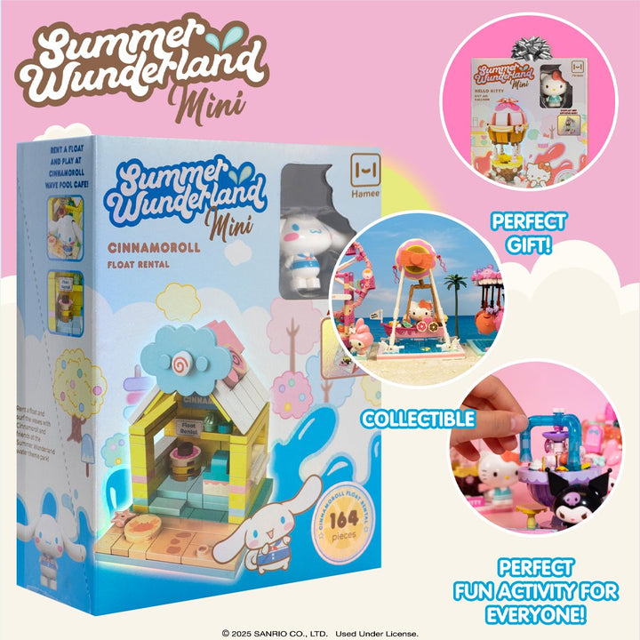 Hamee Sanrio Building Blocks Summer Wunderland - Cinnamoroll Float Rental