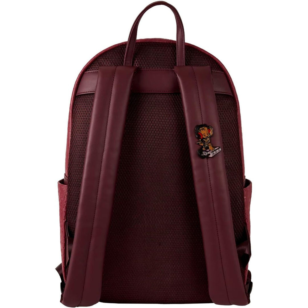 Loungefly Marvel Guardians of the Galaxy Groot Mixtape All-Over Print Full-Size Backpack