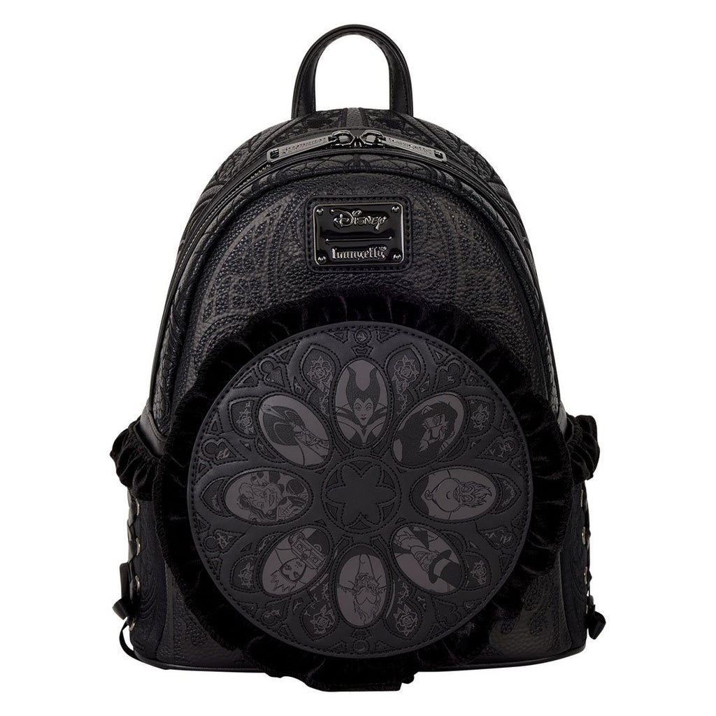 Loungefly Disney Villains Stained Glass Mini Backpack – 707