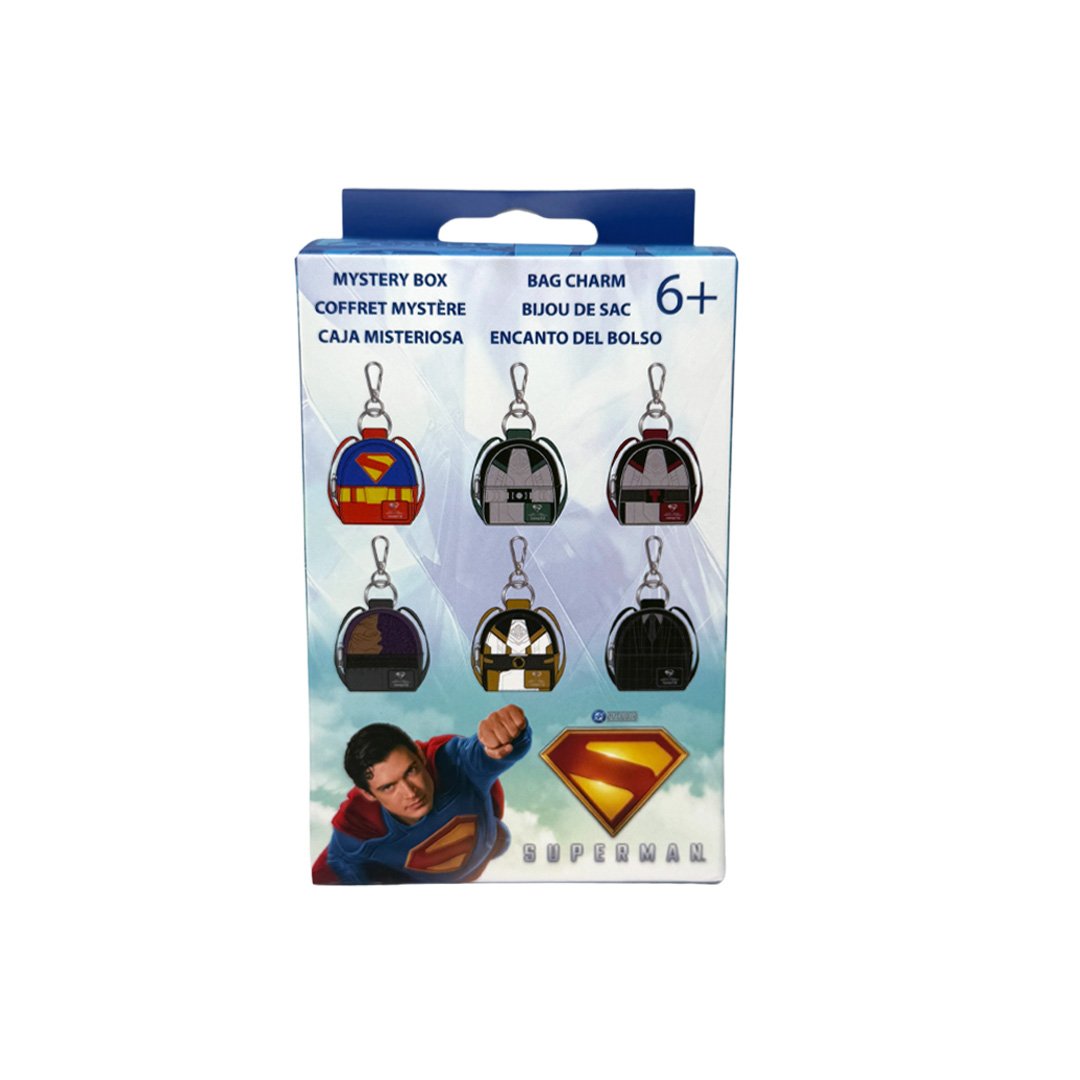 Loungefly DC Superman Mystery Mini Backpack Keychain Charm
