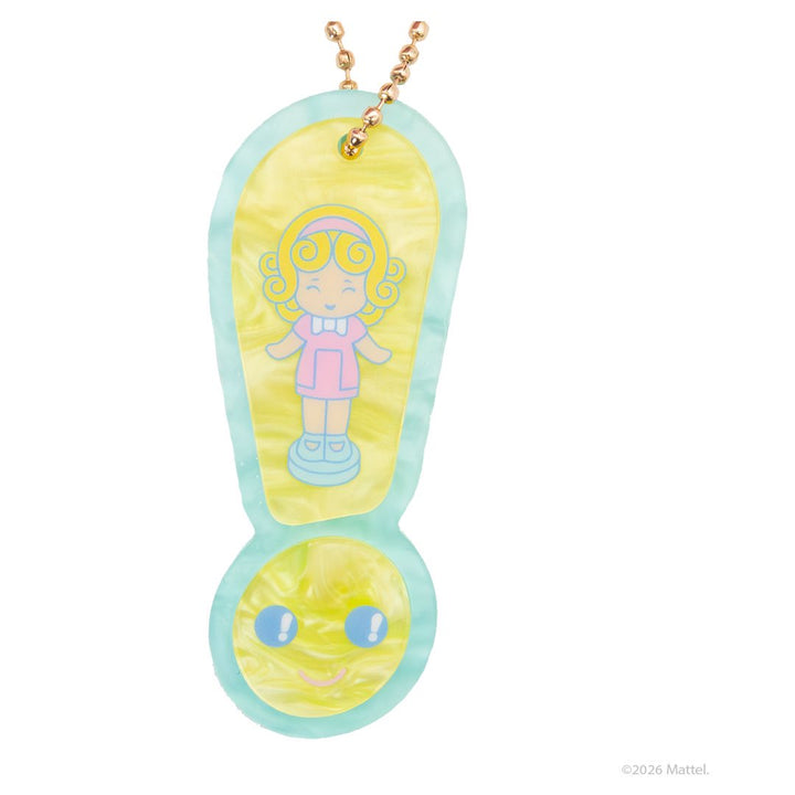 Whatever Makes You Happy Polly Pocket Oversized Heart Shaped Padded Nylon Tote Bag