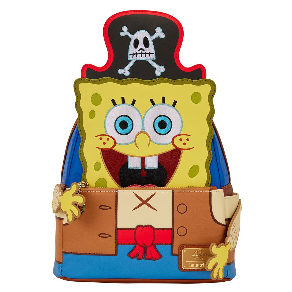 Loungefly Nickelodeon SpongeBob SquarePants Pirate Cosplay Mini Backpack