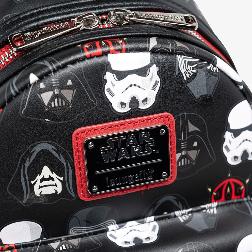 707 Street Exclusive -  Loungefly Star Wars Sith Villains Backpack - Plaque