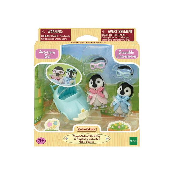 Calico Critters Penguin Babies Ride &