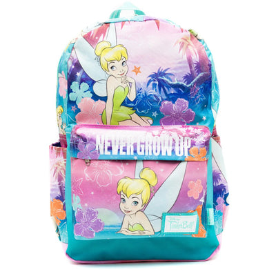 WondaPop Disney Peter Pan Tinkerbell 17" Full Size Nylon Backpack - Front