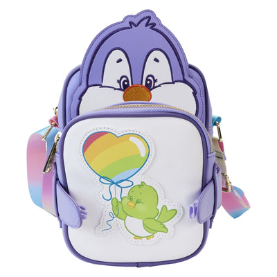 Loungefly Care Bears Cousins Cozy Heart Penguin Crossbuddy Bag - Open Straps