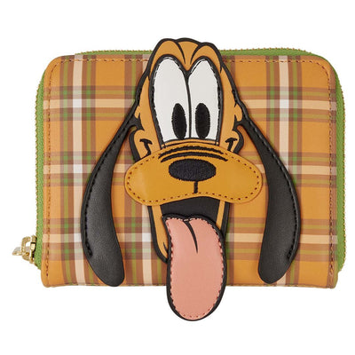 Loungefly Disney Pluto 95th Anniversary Zip Around Wallet