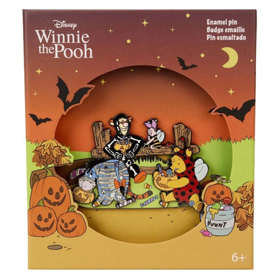 Loungefly Disney Winnie the Pooh Trick or Treat Collector 3" Collector Box Pin