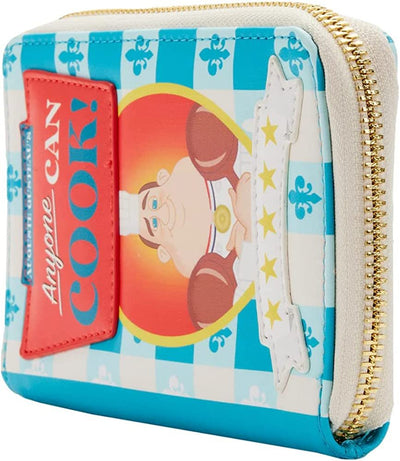 Loungefly Disney Pixar Ratatouille 15th Anniversary Cook Book Zip-Around Wallet