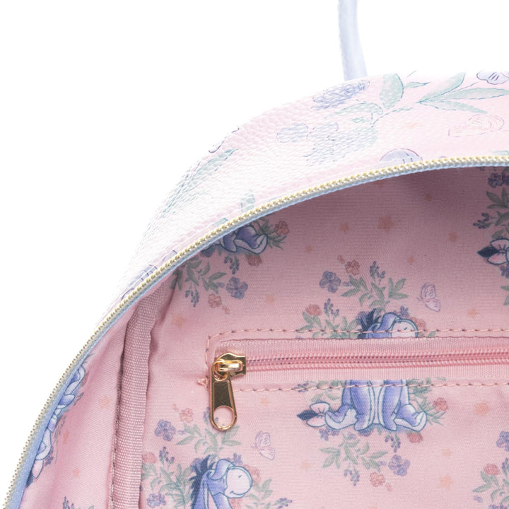 Wondapop Disney Winnie the Pooh and Friends Forget Me Not 11" Vegan Leather Fashion Mini Backpack