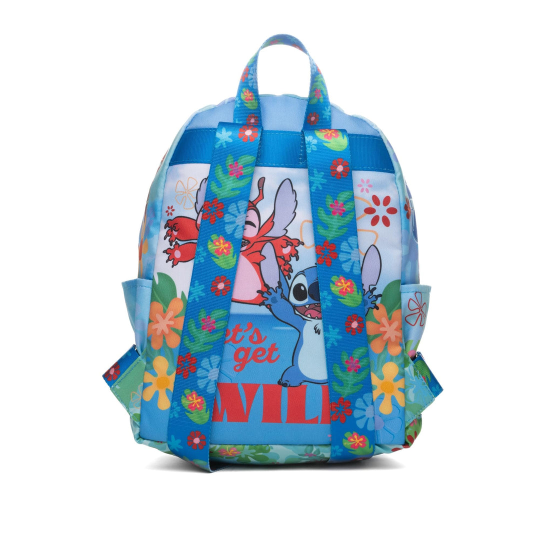 Wondapop Disney Stitch And Leroy 13" Deluxe Nylon Mini Backapck