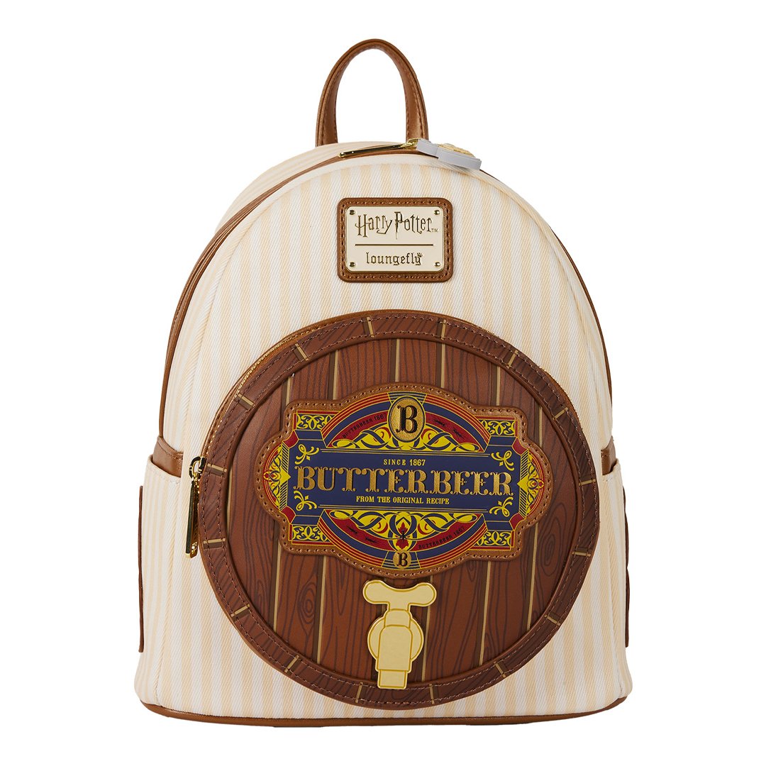 Loungefly Warner Brothers Harry Potter Butterbeer Barrel Scented Mini Backpack
