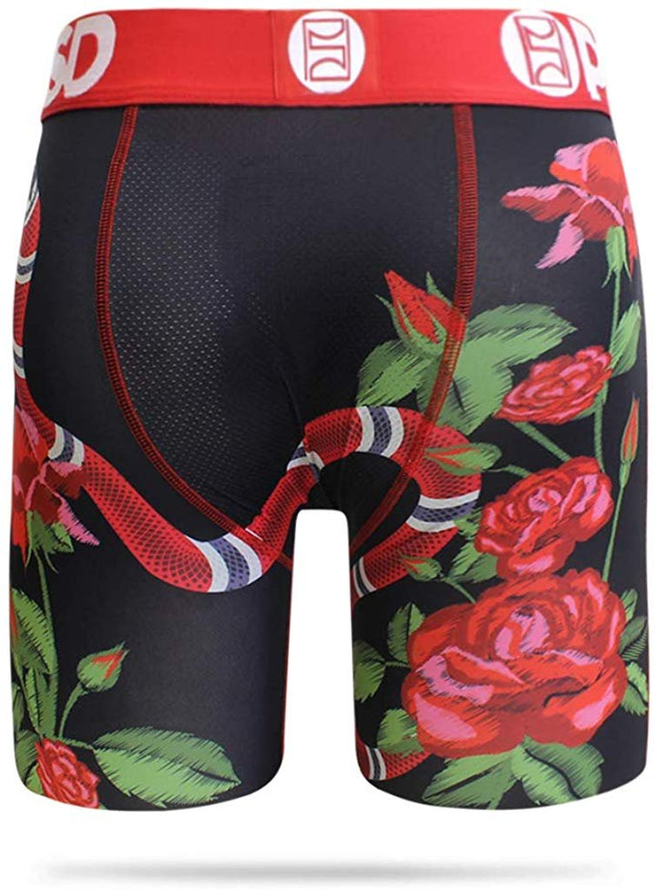 Red / Snake Rose Black PSD Underwear Men&