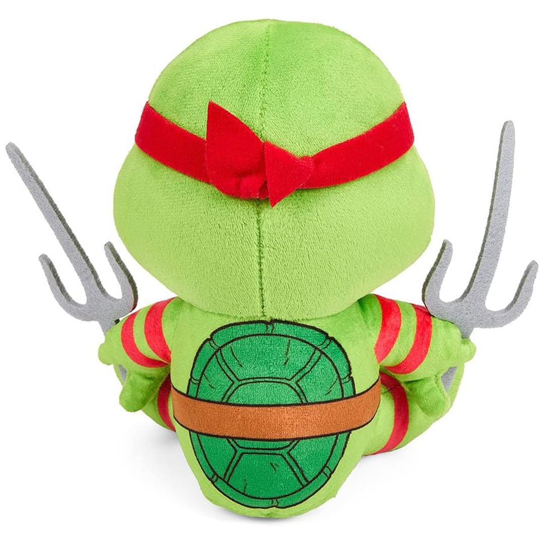 Kidrobot Teenage Mutant Ninja Turtles 7.5" Raphael Phunny Plush - rear