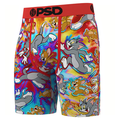 PSD Underwear Men's Tom & Jerry Chase Boxer Briefs 3-Pack