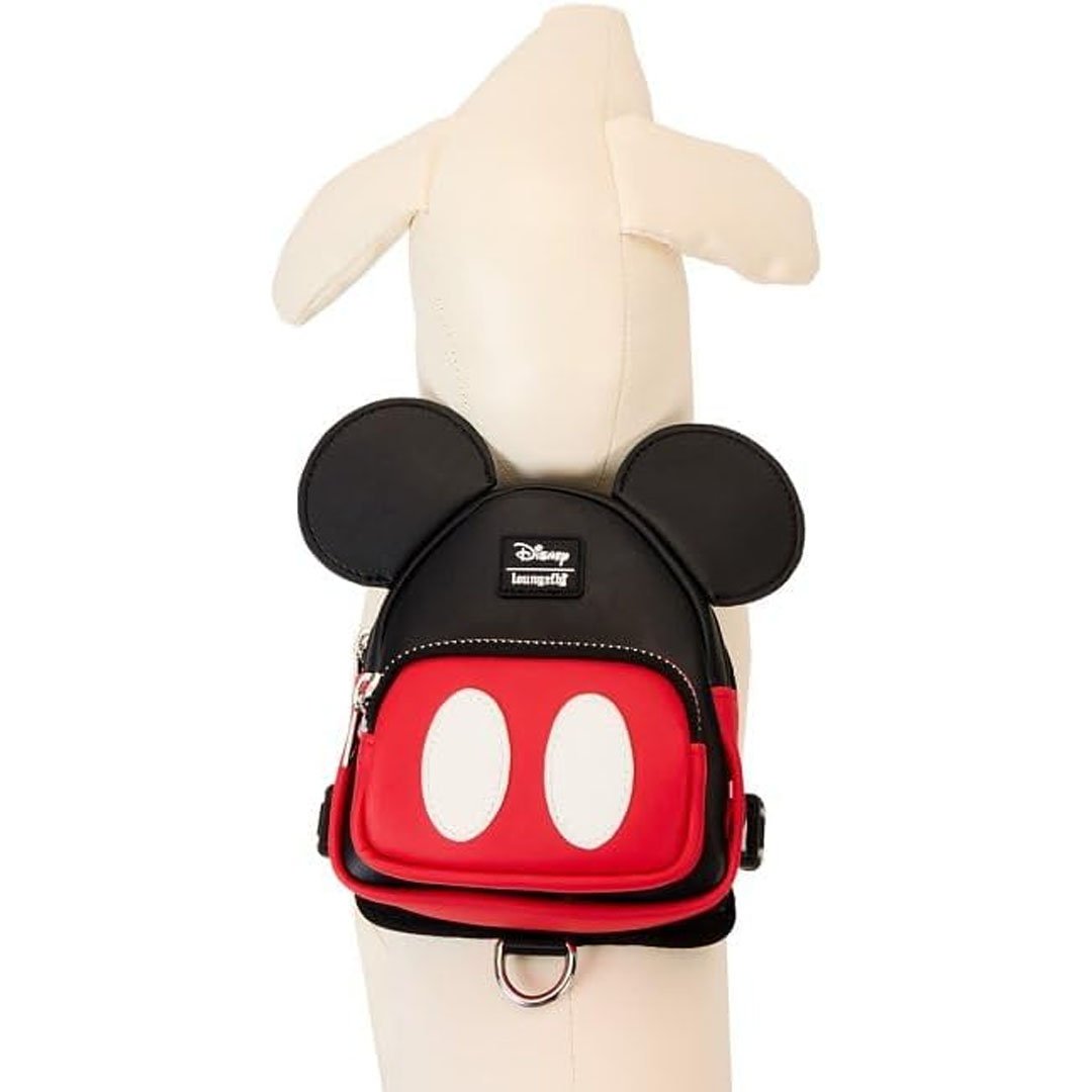 Loungefly Pets Disney Mickey Mouse Cosplay Mini Backpack Dog Harness