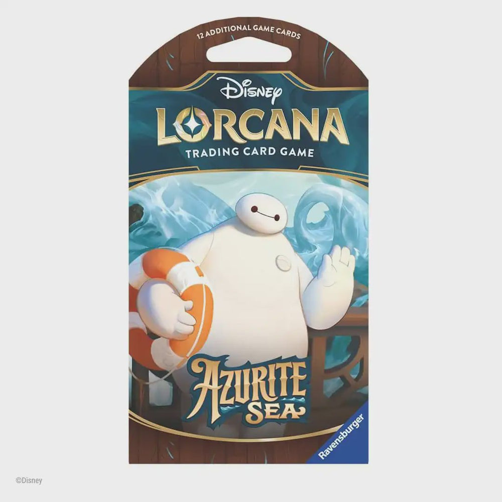 Ravensburger Disney Lorcana Trading Card Game: Azurite Sea Assorted Single Booster Pack