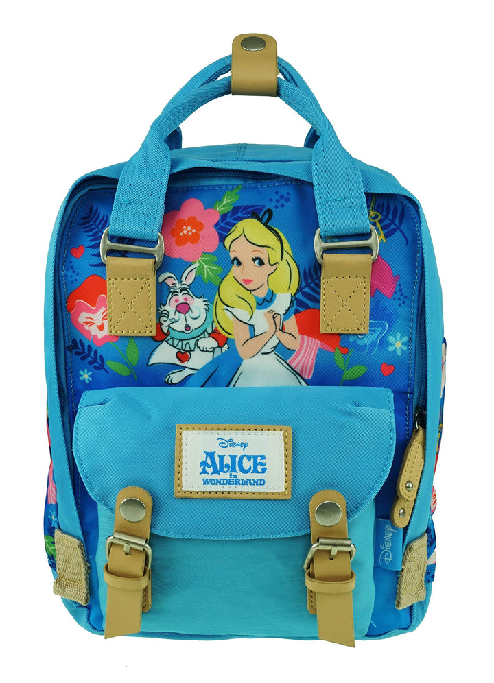 KBNL Disney Alice in Wonderland 12" Nylon Mini Backpack - Front