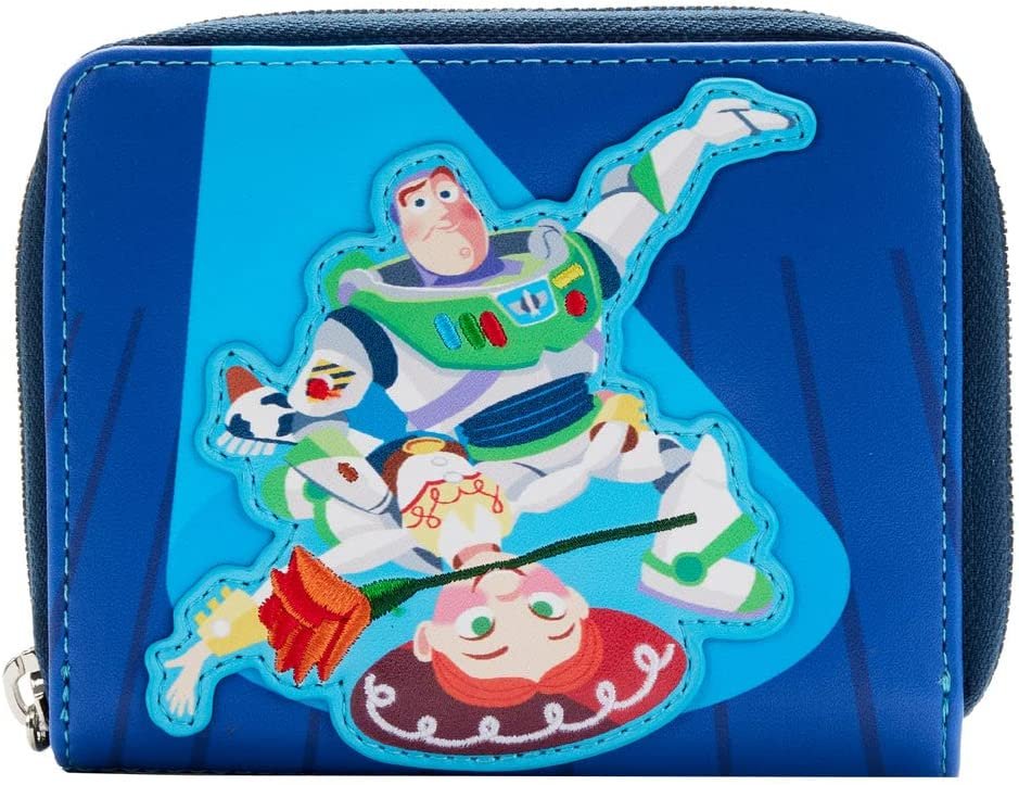Loungefly Disney Pixar Moment Toy Story Jessie and Buzz Zip-Around Wallet