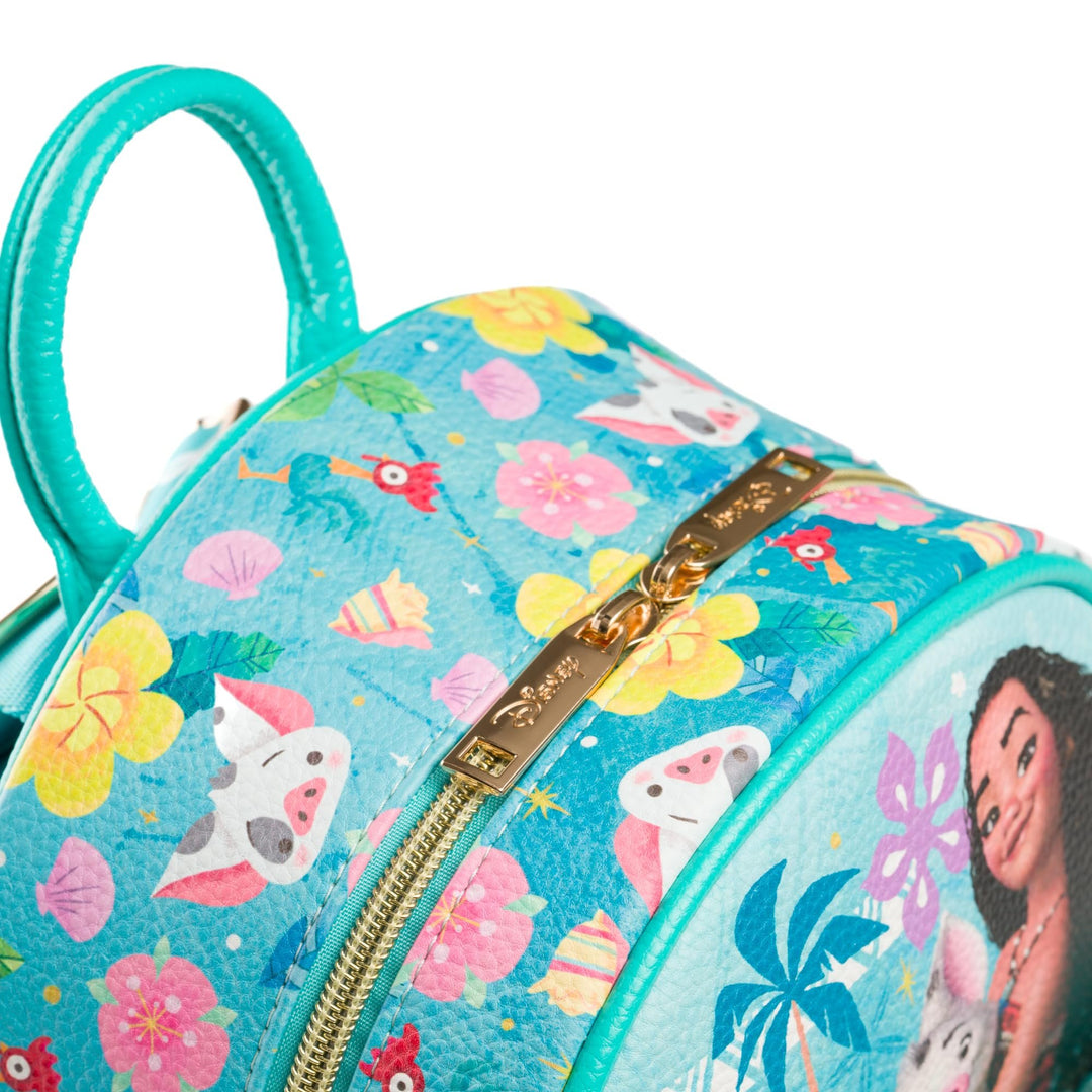 Wondapop Moana Island Vibe 11" Vegan Leather Mini Backpack