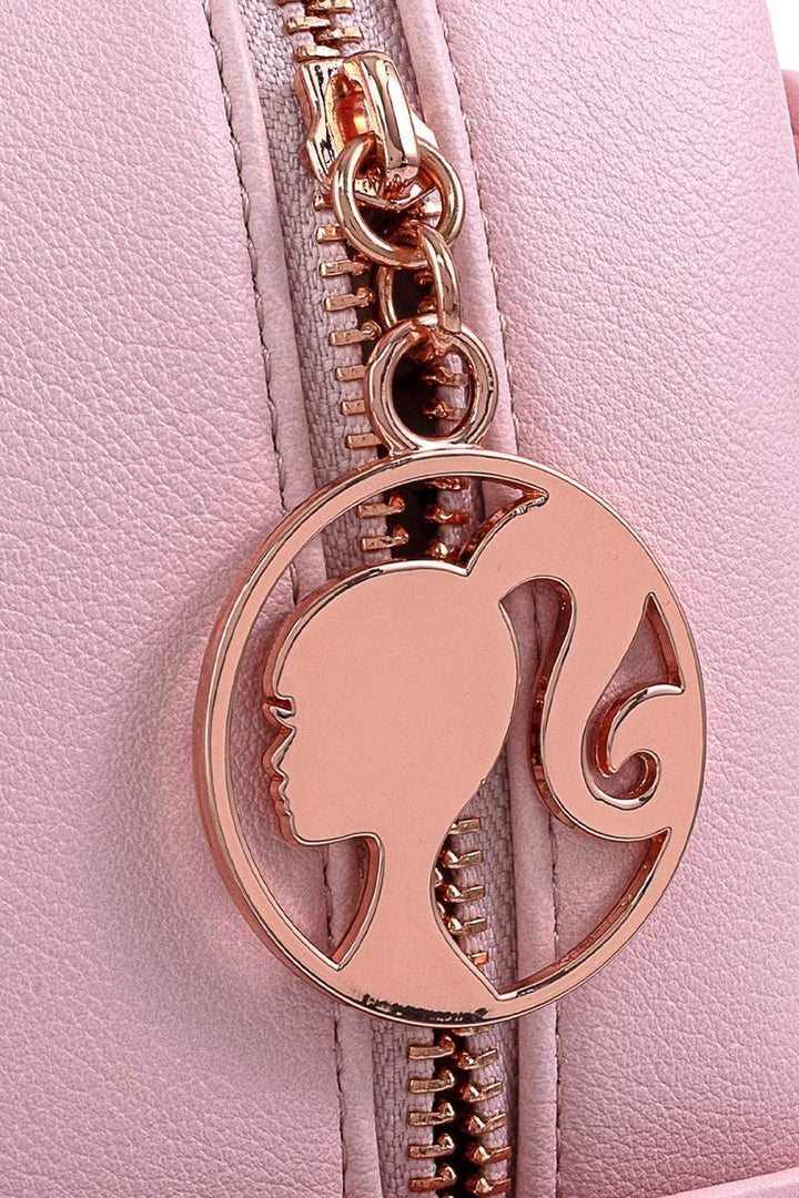 Loungefly Mattel Barbie Rose Gold Chain Mini Backpack
