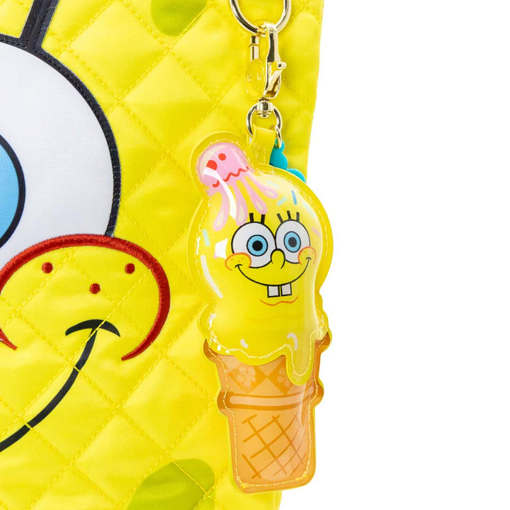 Whatever Makes You Happy Spongebob Mystery Bag Scented Padded Vinyl Ice Cream Cone Bag Charm