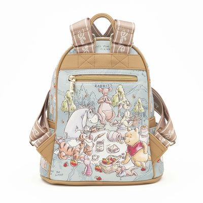 WondaPop Disney Winnie the Pooh Eeyore Pastel Mini Backpack - Back