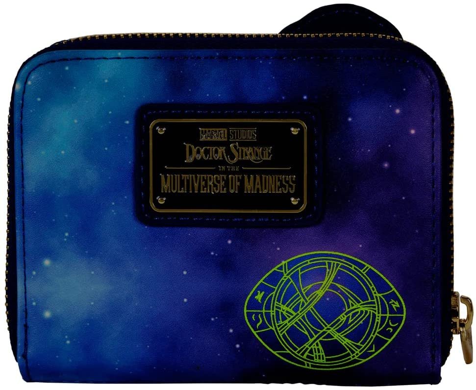 Loungefly Marvel Dr. Strange Glow in the Dark Zip-Around Wallet
